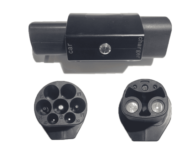 Adapter Tesla SAE J1772 na Typ 2