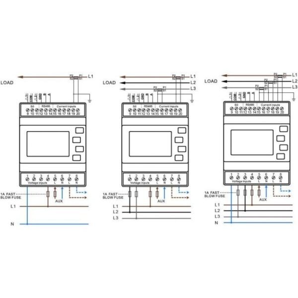 Inteligentny licznik energii EASTRON SDM630MCT-MODBUS-MID V2