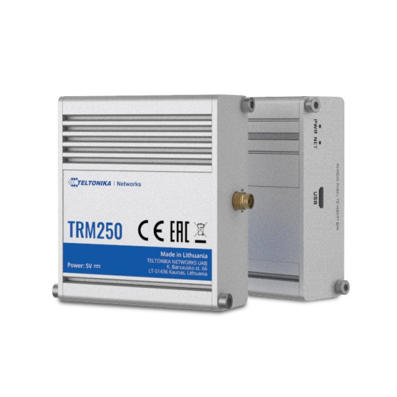 Przemysłowy modem komórkowy TRM250 4G/LTE (Cat M1), NB-IoT, 2G, USB - Image 3
