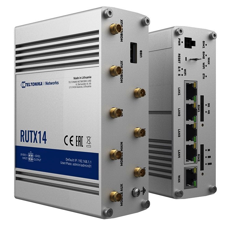 Industrial Cellular Router RUTX14