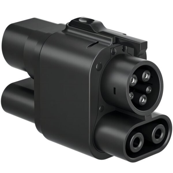 Bezprzewodowy adapter CCS Combo 200A z CCS 1 na CCS 2 do szybkiego ładowania - 200 Amperów