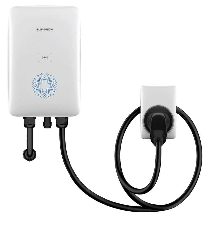 Sungrow Wallbox 11kW , 7m cable, IP65, RFID, model  AC011E-01 - Image 1