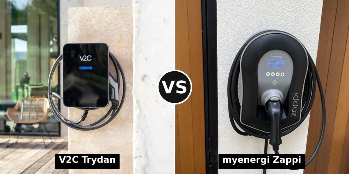 V2C Trydan vs Myenergi Zappi: Najlepsza solarna ładowarka do EV?