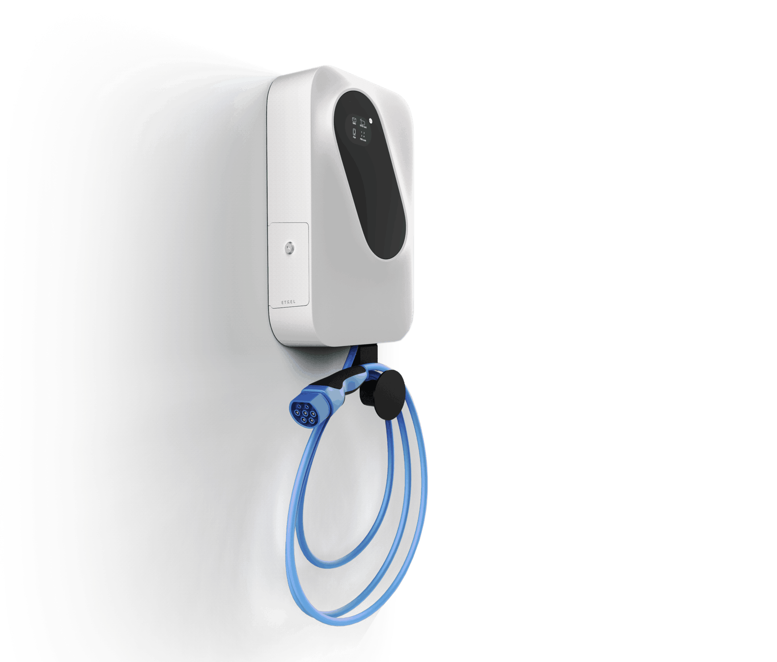 Etrel INCH PRO 22 kW Type 2, with 7m cable, Wifi (White) (Special order) - Image 1