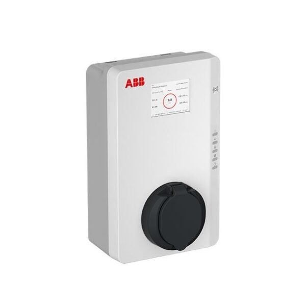 ABB Terra AC 4G Display - 22 kW, Type 2 socket, RFID, MID, Display, 4G, Wifi/LAN