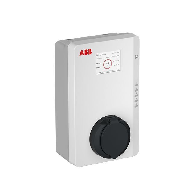 ABB Terra AC 4G Display - 22 kW, Type 2 socket, RFID, MID, Display, 4G, Wifi/LAN - Image 1
