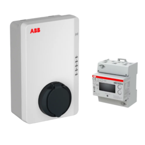 ABB Terra AC - 22 kW, Type 2 socket with shutter & RFID + SmartMeter
