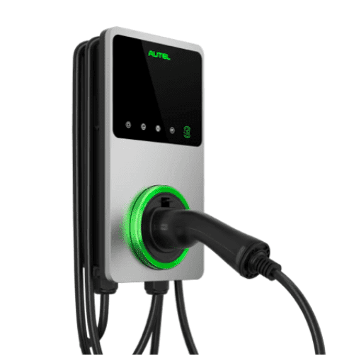 AUTEL MaxiCharger 11kW tethered , AC Wallbox , Cable, APP, RFID, silver colour