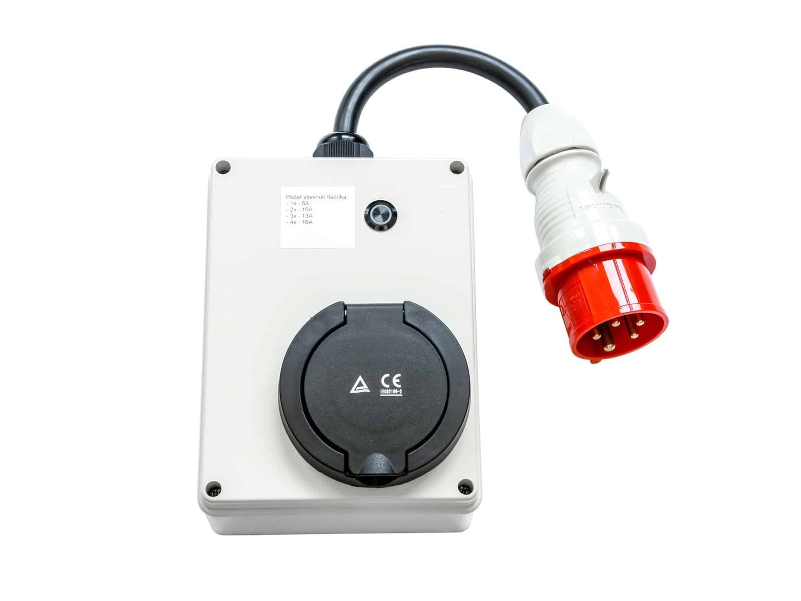 22kW portable wallbox Type 2 socket with CEE plug - Image 1