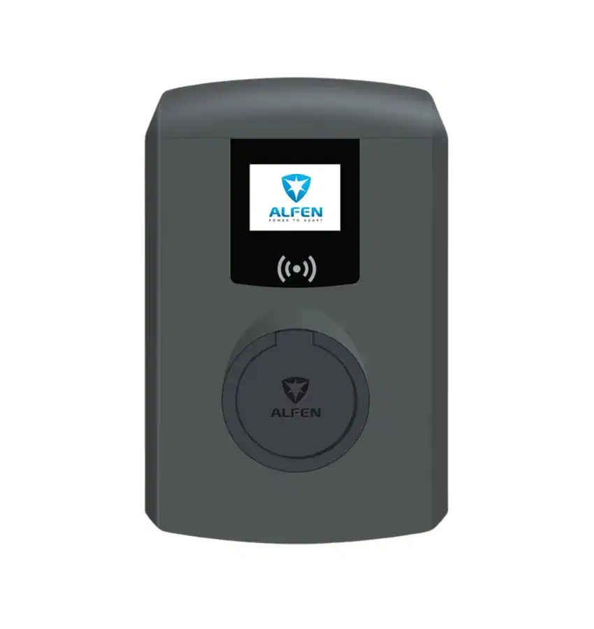 Alfen Eve Single Pro Line 22kW with socket, Display, MID meter, RFID, 4G - Image 2
