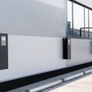 V2C POLE Wallbox socket (2×22 kW), 8'' Display, 4G, LAN/Wifi, RFID - Image 3
