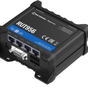 RUT956 Industrial Cellular Router, 4G LTE (Cat 4), 3G, 2G, Wifi