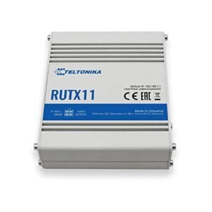 RUTX11 Industrial Cellular Router 4G LTE Cat 6, Wifi & BT - Image 2