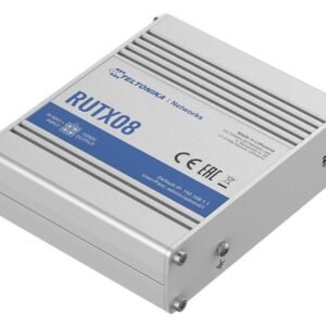 RUTX08 Industrial Ethernet Router, 4 x Gigabit Ethernet, VPN