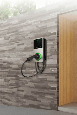 AUTEL MaxiCharger 11kW tethered , AC Wallbox , Cable, APP, RFID, silver colour