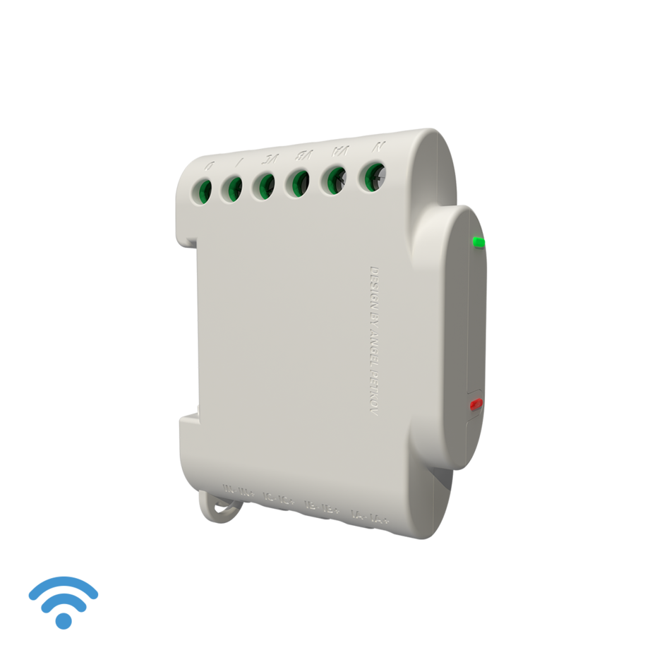 Shelly 3EM - Smart 3-phase energy meter with contactor control - Image 1