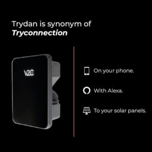 V2C Trydan 22kW  Display SPRING cable 4,5m, Black - Image 3