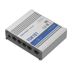 TSW101 Automotive POE+ SWITCH, 5 Gigabit Ethernet ports