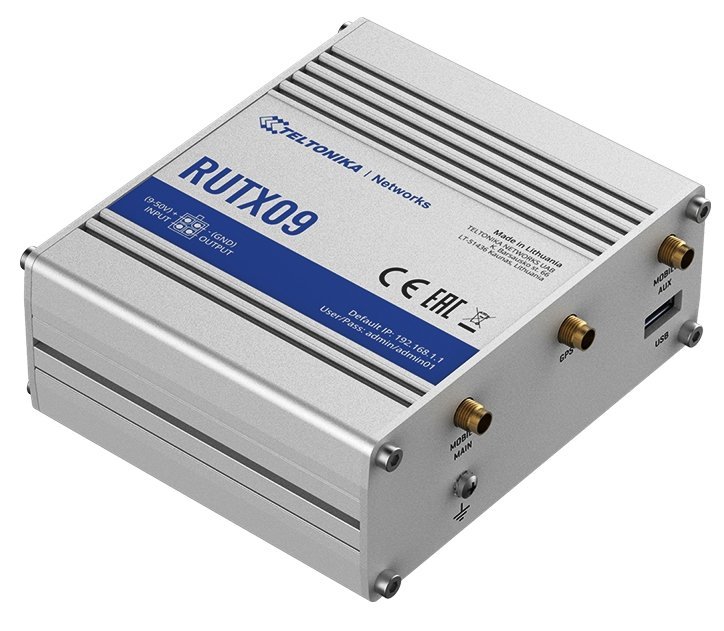 RUTX09 Industrial Router 4G LTE CAT 6, Dual Sim Gigabit Ethernet - Image 3