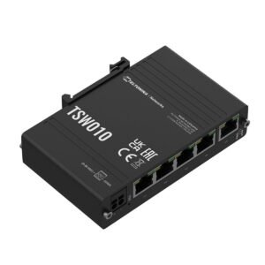 TSW010 DIN RAIL SWITCH Rail bracket, Plug and Play - Image 2
