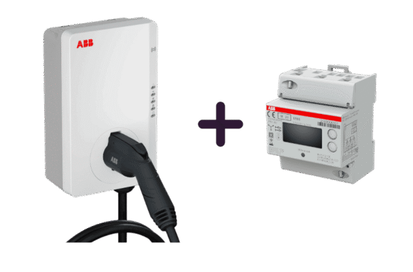 ABB Terra AC 22 kW, Type 2 cable, 4G, RFID + ABB 3P SmartMeter