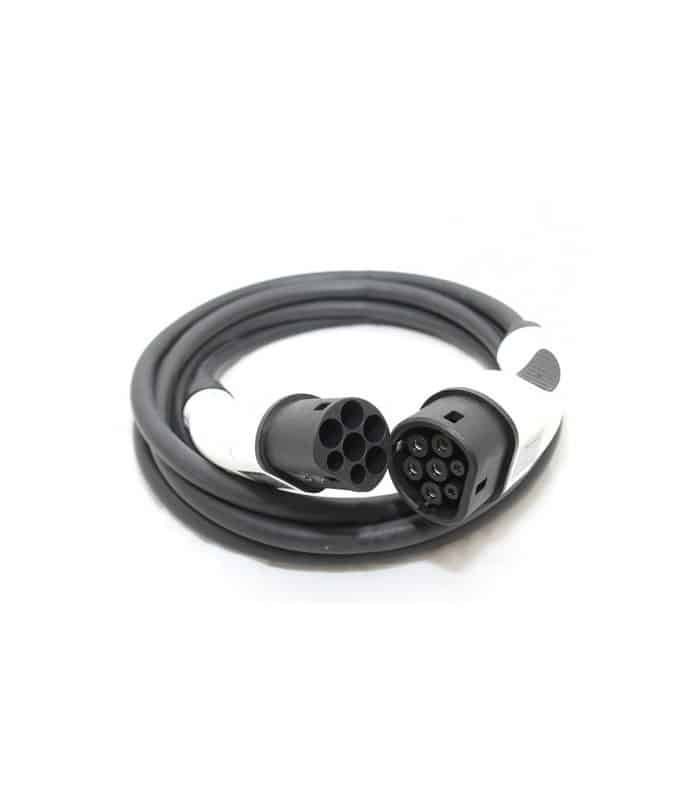 EV Charging cable Type 2 (16Ax3) 11kW - 5m lenght - Image 1