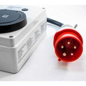22kW portable wallbox Type 2 socket with CEE plug - Image 2