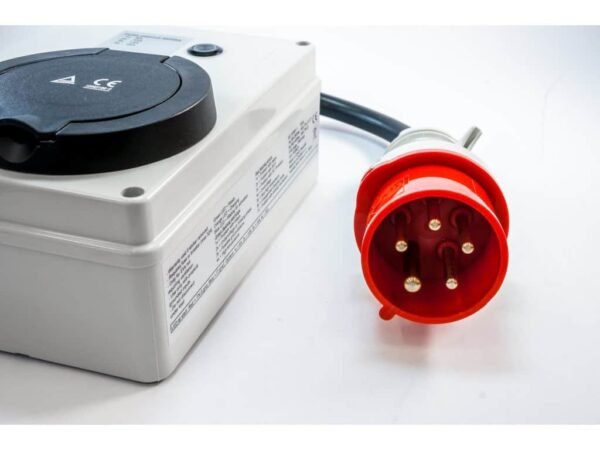 22kW portable wallbox Type 2 socket with CEE plug
