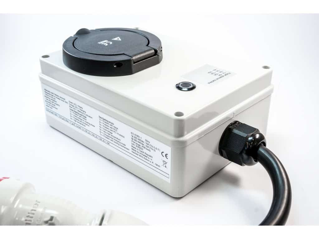 22kW portable wallbox Type 2 socket with CEE plug - Image 3