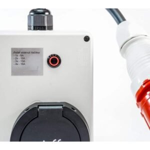 22kW portable wallbox Type 2 socket with CEE plug - Image 4