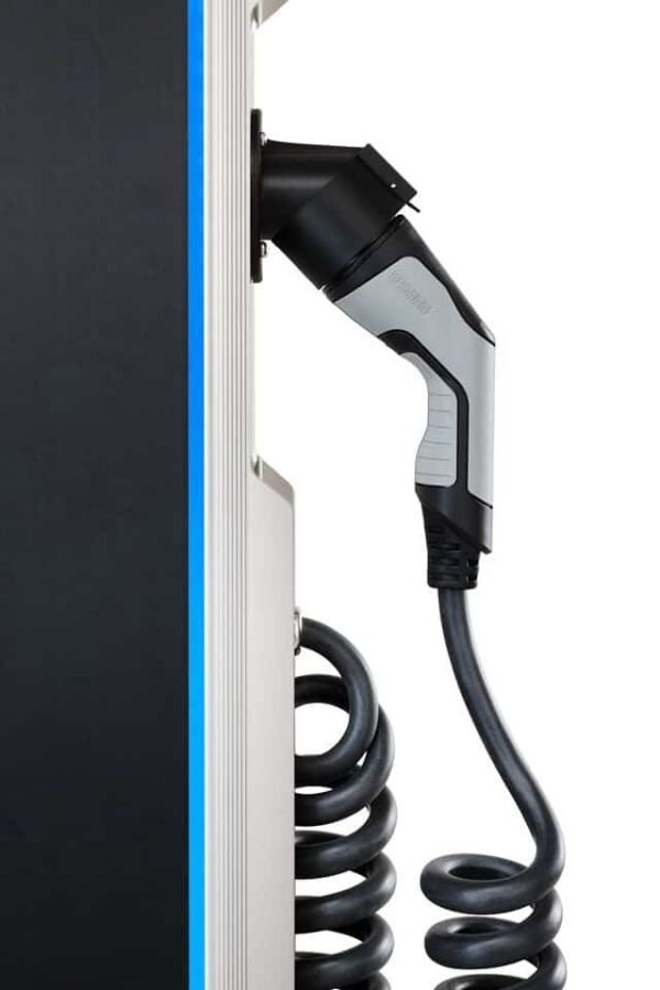ELINTA CHARGE CITYCHARGE V2 Plus - 2×22 kW Type 2 cables, 4G / LAN / Wifi / RFID