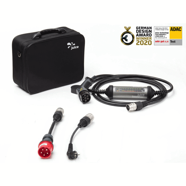 JUICE BOOSTER 3 portable EV charger 32 A, 22kW, 5.2m cable