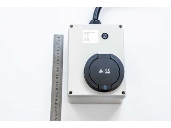 22kW portable wallbox Type 2 socket with CEE plug