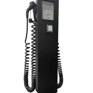 V2C POLE with spring cables (2×22 kW), 8'' Display, 4G, LAN/Wifi, RFID - Image 5