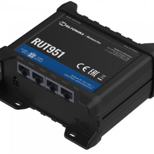 Teltonika RUT951 Industrial Cellular Router 4G LTE (Cat 4), 3G, 2G, Dual Sim, Wifi