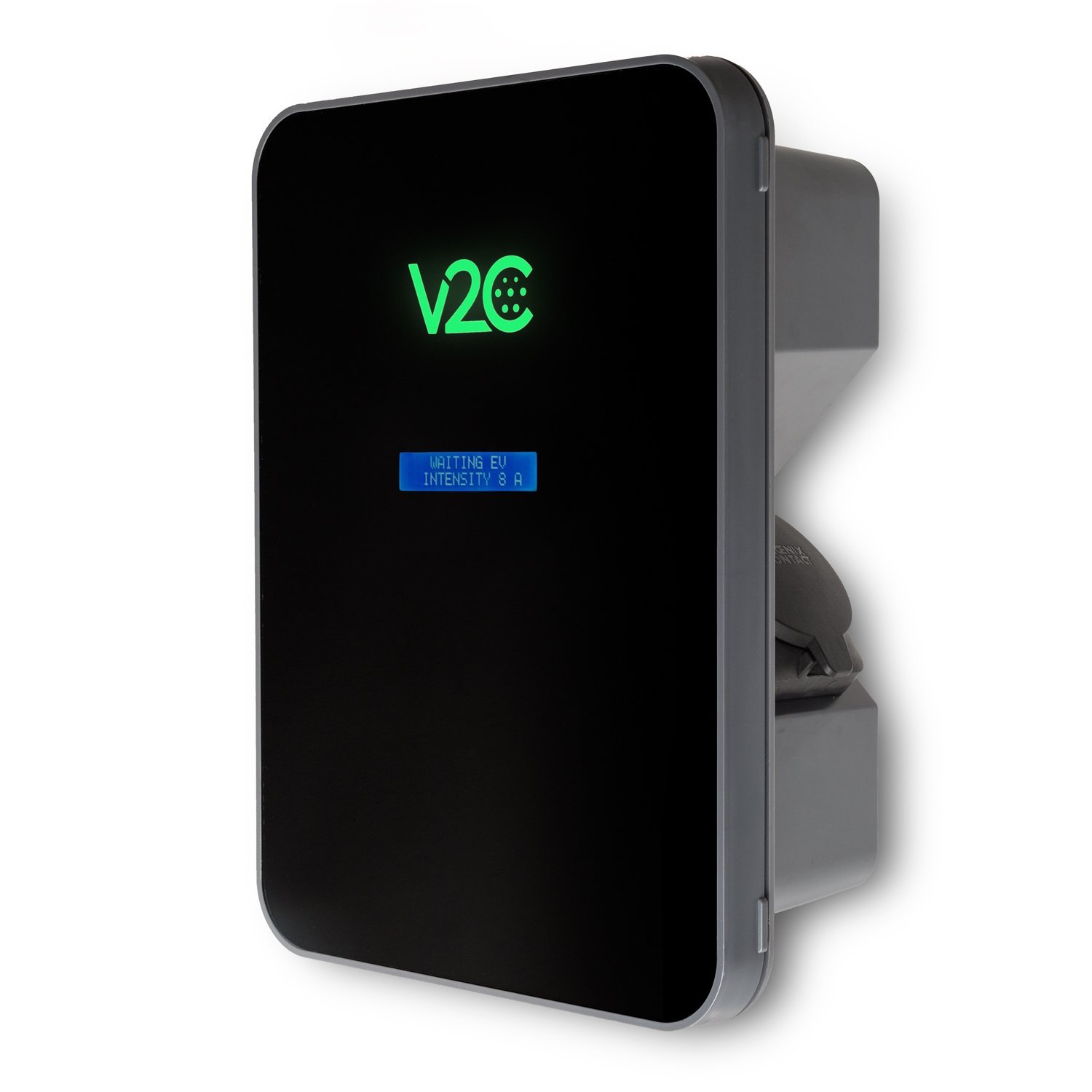 V2C Trydan 22kW socket with Display & DC leak detection, 3 phase - Image 1